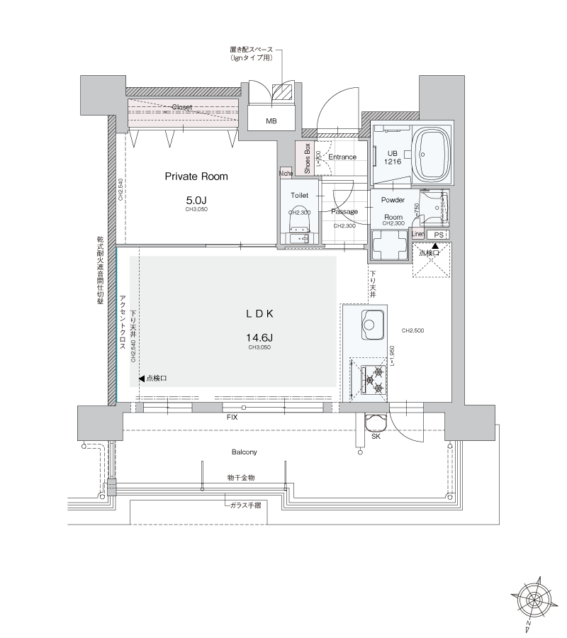 Ign type｜1LDK｜MENU PLAN